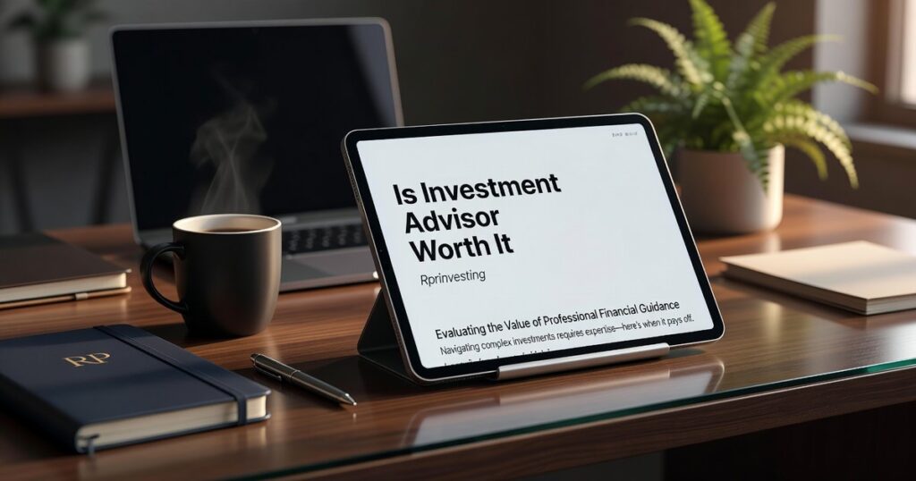 Is Investment Advisor Worth It Rprinvesting