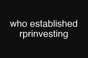 who established rprinvesting